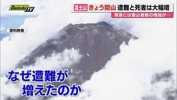 【富士山】夏山シーズン最終日で｢閉山式｣…前日の2人死亡含め遭難件数は前年比1.7倍の今季を振り返る(静岡)