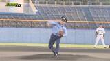 「【県警･球団連携】｢ハヤテベンチャーズ静岡｣の試合に合わせ県警が広報活動…始球式の本部長勇姿に声援も(静岡)」の画像1