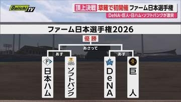 【初開催】静岡市で3日からプロ野球 もう一つの日本一を決める頂上決戦「ファーム日本選手権」開催（静岡）