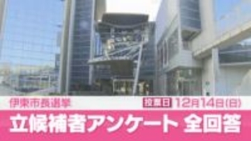 伊東市長選 候補者9人のアンケート回答を全公開  新図書館計画についての考え メガソーラー事業には賛成 or 反対？（静岡）