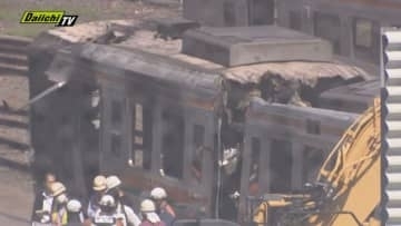 【火事】ＪＲ貨物・西浜松駅で「解体中の電車が燃えている」と消防に通報…煙の影響で東海道線運転一時見合わせも