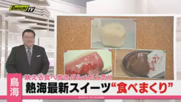 【最新】続々登場！観光地･熱海の“進化系”スイーツを航空･旅行アナリスト 鳥海高太朗氏が調査（静岡）