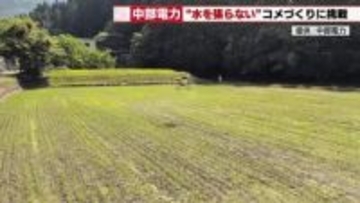 水なし、田植えなしの新栽培法　中部電力が挑む「乾田直播」のコメ作り　労働時間15％減で事業化へ