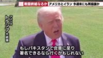 トランプ大統領はイランとの和平合意に強い手応え　母の日を前にカーネーション農家は危機感