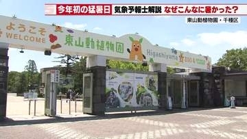 愛知は今年初の猛暑日！動物も暑さ対策・かき氷店は大繁盛・熱くなってる？公園の遊具に気を付けて！