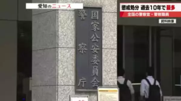 勤務中に「スマホでゲーム」が増加傾向　2025年の警察官の懲戒処分は過去10年で最多の337人