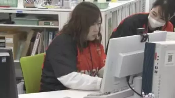 「頑張れ！レノファ」ホーム開幕戦控え応援ウイーク！山口市職員がユニフォーム姿で業務