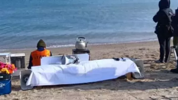 【速報】長生炭鉱から新たに人骨発見か　海外ダイバーが参加した潜水調査で　１９４２年の水没事故で１８３人犠牲　山口・宇部