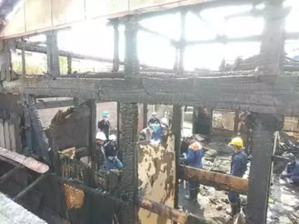 民家が全焼　焼け跡から男性１人の遺体　山口・下関
