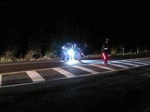 午前2時前の国道 道路上にいた男性が軽トラックにはねられ重傷　山口・山陽小野田市