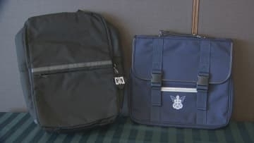 ｢楽しく学校に通ってもらうため｣　新入生に通学用カバン寄贈　山口・周南