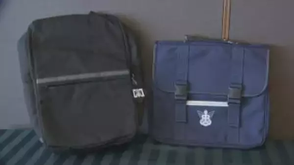 ｢楽しく学校に通ってもらうため｣　新入生に通学用カバン寄贈　山口・周南