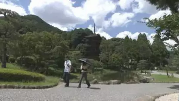 岩国・広瀬で全国で２番目に高い３７．５度を観測　山口県内６つの観測地点で猛暑日に　山口