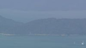 無人島・仙島の山林火災　ほぼ消し止められるも鎮火には時間　山口・周南