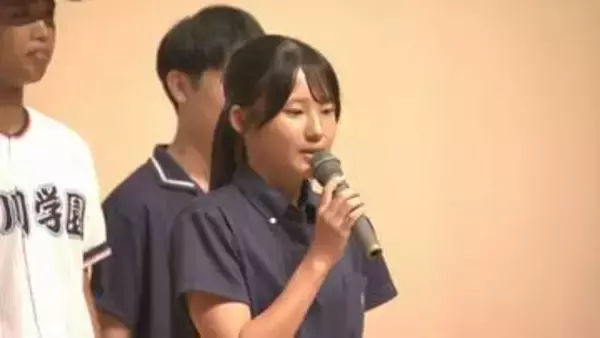 全国での活躍誓う「県の代表として優勝します！」高川学園壮行式　山口