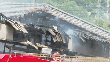 「建物が燃えている」と通報　住宅１棟全焼　けが人なし　山口・周南
