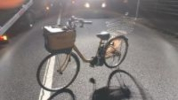 自転車の女性が車にはねられ重体　山口・山陽小野田