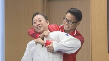 市長を技で圧倒！？柔術初の日本代表・森戸新士がアジア大会で金狙う　山口・岩国