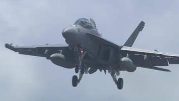アメリカ軍空母艦載機模擬着艦訓練ＦＣＬＰ　岩国基地で実施しないで　山口県と岩国市が国に要請