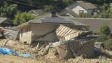 「男性1人死亡…大雨の土砂災害現場で土のう設置など応急対策　山口・平生町」の画像1