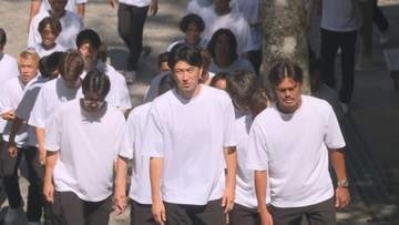 「オール山口でつかみ取る」レノファ山口が必勝祈願　 J2復帰へ決意新たに