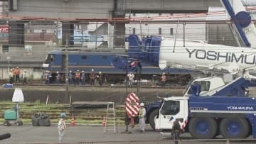26日も在来線に影響…ＪＲ新山口駅で貨物列車脱線　鉄道事故調査官が現地で調査