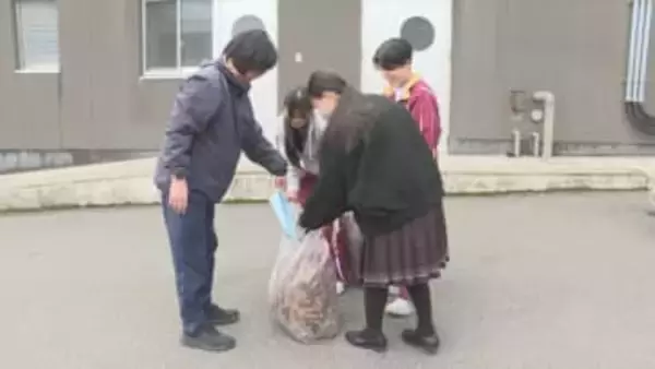 地域への感謝を伝える清掃活動　野田学園生徒「心が健やかになった」　山口