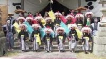 熊毛神社「諫鼓踊」　春は１０年に一度の奉納　豊臣秀吉の朝鮮出兵戦勝の礼が起源とされる　山口・周南