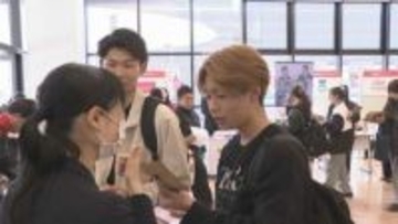 魅力を伝え県内就職につなげたい　企業が新入生にＰＲ　山口県立大学