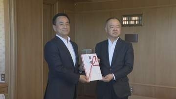 企業版ふるさと納税で１億円寄付　山口県