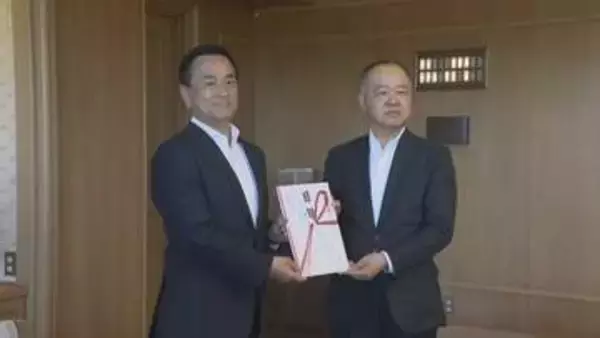 企業版ふるさと納税で１億円寄付　山口県