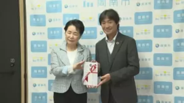 240人分のワクチンに　山口ダイハツ販売がペットボトルキャップを市に寄贈