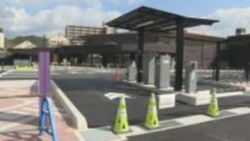 「湯田温泉こんこんパーク」駐車場完成　12月1日に利用開始　山口