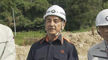 1人死亡の土砂崩れ現場を村岡知事が視察「治山工事を検討」　山口
