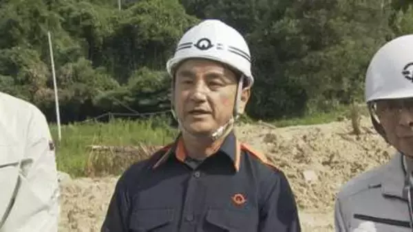 1人死亡の土砂崩れ現場を村岡知事が視察「治山工事を検討」　山口