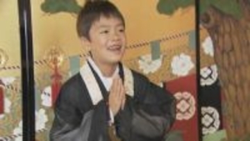 法衣コスプレ体験　お寺ならではの体験を「お寺マルシェ」　山口・下松