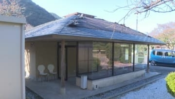 萩往還休憩所の銅板３８キロ盗難被害か　山口県