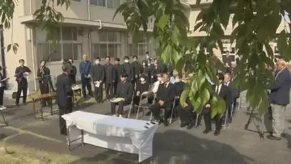 「次の世代に亡くなられた方の思いをつないでいくことが私たちの役割」　戦時中の爆撃で亡くなった動員学徒の慰霊祭　山口・岩国