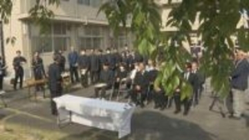 「次の世代に亡くなられた方の思いをつないでいくことが私たちの役割」　戦時中の爆撃で亡くなった動員学徒の慰霊祭　山口・岩国