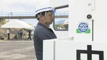 大雨災害想定し建設会社社員らが訓練「1人でも多くの人が助かるように」2009年の土石流災害教訓に毎年実施