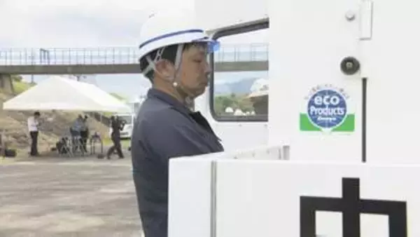 大雨災害想定し建設会社社員らが訓練「1人でも多くの人が助かるように」2009年の土石流災害教訓に毎年実施
