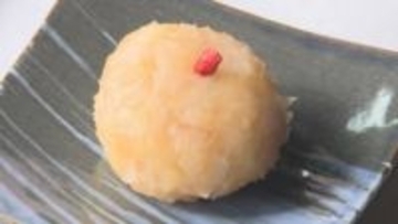 「爽やかでいくらでも食べられる」　リンゴ果肉たっぷり　大学生開発の「未来おはぎ」　山口・宇部