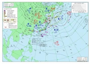 【台風のたまご】新たな“熱帯低気圧”10月7日にも関東に接近か　急カーブの台風26号(スリゲ)も近づく中、日本への影響は？　雨と風のシミュレーションを見る（気象庁天気図 29日午前3時時点）