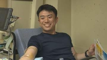 「病気の人を救う助けの一つ」　新人消防士が献血に協力　半世紀続く山口県消防学校の活動