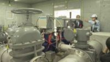 東洋鋼鈑下松事業所にマイクロ水力発電所が完成　災害時は水と電力を供給　山口