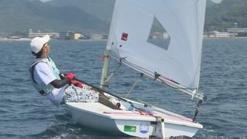 ＩＨ出場逃した悔しさをバネに…“セーリング”国スポ出場へ「チーム山口で勝てるよう頑張る」豊浦高校・荒木渚吾選手