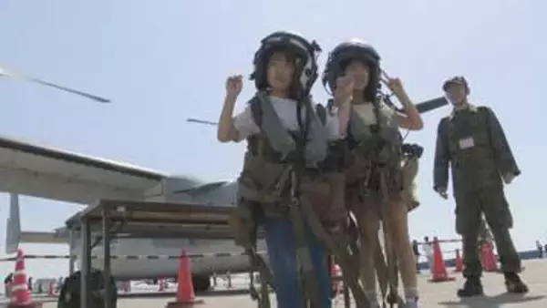 アメリカ軍岩国基地　あす日米親善デー　航空ショーリハーサルに障がい者を招待
