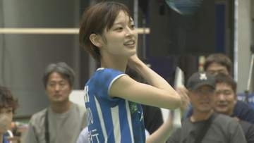 わずか３分？夢のダブルス「タグシオ」結成！田口真彩選手と潮田玲子さんが夢のタッグ「バドミントンスペシャルマッチ」会場沸かす