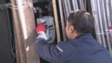 山口県宇部市・ガス供給停止　復旧作業進む･･･きょう１日に3200件の復旧目指す