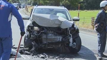 乗用車と軽乗用車が正面衝突　軽乗用車運転の男性が死亡　山口